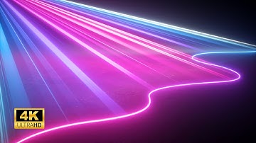 Abstract Black Background With Wavy Lines Motion || 4K Vj Loop || Geometric shapes