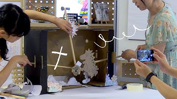 Playful Learning Activity: Cardboard Puppet Theatre