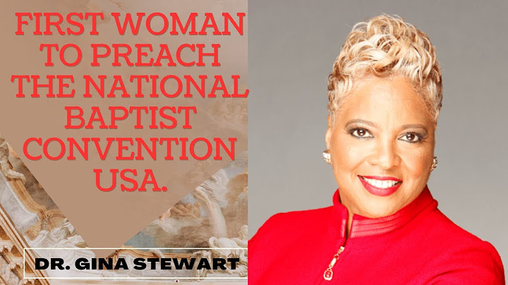 History Has Been Made - 1st Woman Ever To Preach The National Baptist Convention