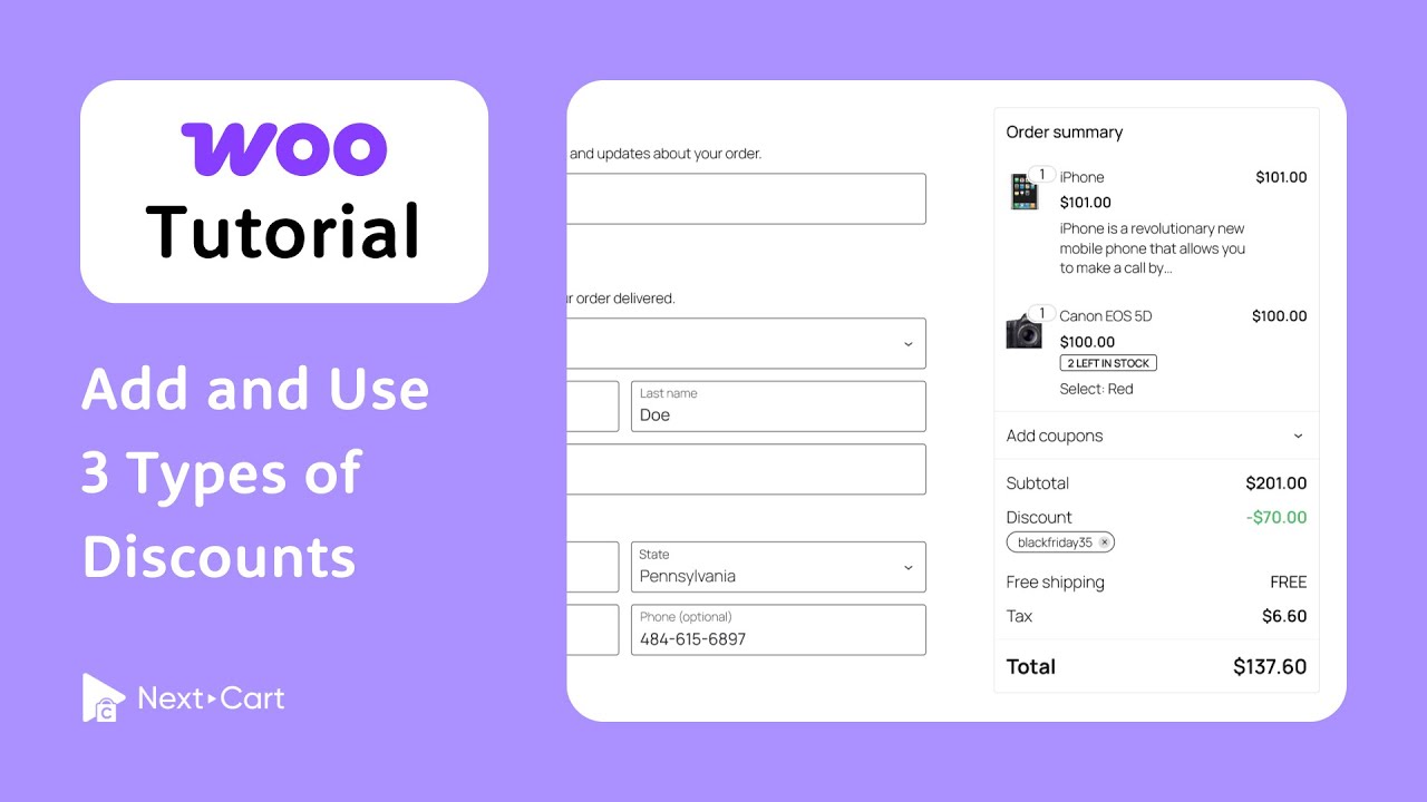 Discounts Tutorial WooCommerce Tutorial: Add and Use 3 Types of Discounts (Step-by-Step ...