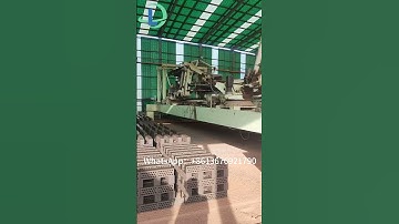 Full automatic brick stacker robot