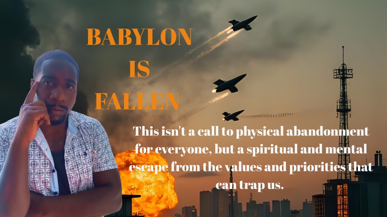Flee Babylon: Why It’s Time to Wake Up and Move Out