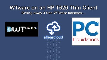 WTware on an HP T620 Thin Client