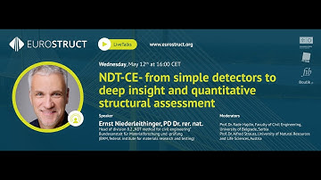 EuroStruct LiveTalks - NDT-CE and quantitative structural assessment w/ Ernst Niederleithinger