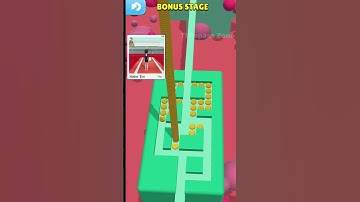 Stacky Dash Bonus Level – Satisfying Tile Run 💥🧱 #shorts