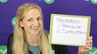ACT English Tips - Apostrophes