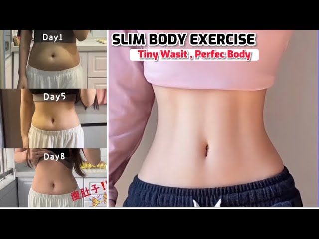 Slim Exercise For Girls  Tiny Waist, Lose Weight, Get Perfect