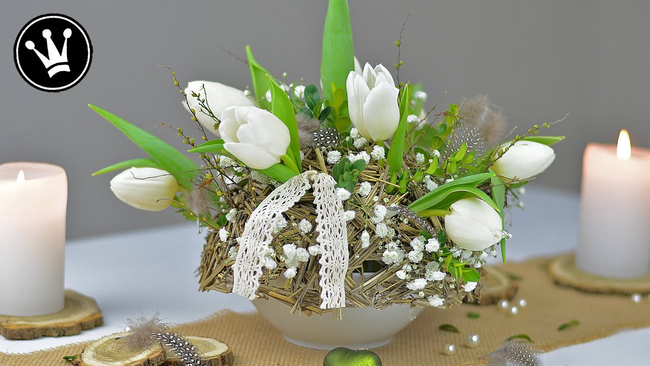 Diy frühlingsdeko ideen festliche frühlingstischdeko ...