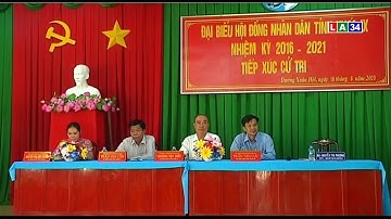 Đại biểu HĐND Tỉnh Long An tiếp xúc với cử tri xã Long Trì và Dương Xuân Hội | LONG AN TV