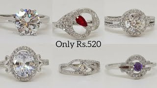 Designer Silver 925 (Chandi Ladies rings Only