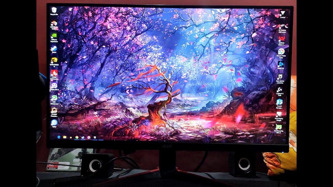 Acer Nitro VG270P Review Budget 27 inch 1080p 144 Hz IPS Gaming Monitor  GSYNC Compatible Unofficial