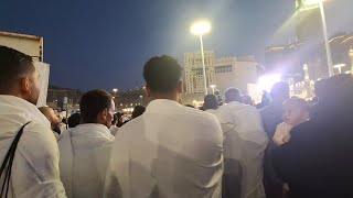 ASKAR PUN SAMPE ADA YG GK PAKE BAJU SRAGAM]SUASANA MASJIDIL HAROM TGL 23 NOV SANGAT PADAT KRODIT 