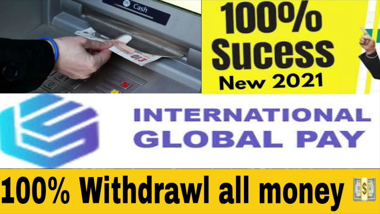 International Global Pay Withdrawl 100 New Trick 2021 IGP Card 