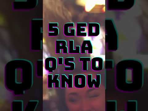 5 GED RLA