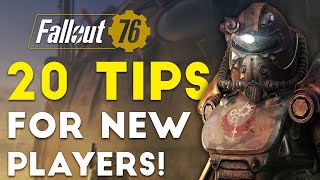 20 Tips for New & Returning Players! Fallout 76