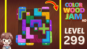 Color Wood Jam Level 299 Solution Walkthrough