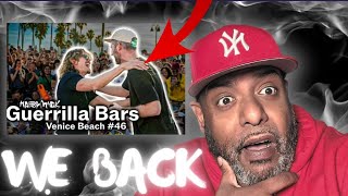 BACK TO IT!!!!! | A Chance Encounter with Marc Rebillet | Harry Mack Guerrilla Bars 46 | REACTION!!!