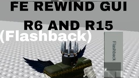 Roblox Fe Script Showcase | rewind GUI | Fluxus and Hydrogen and Delta