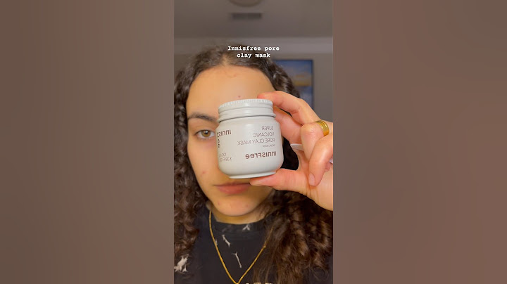 Nnisfree review volcanic pore clay mask năm 2024