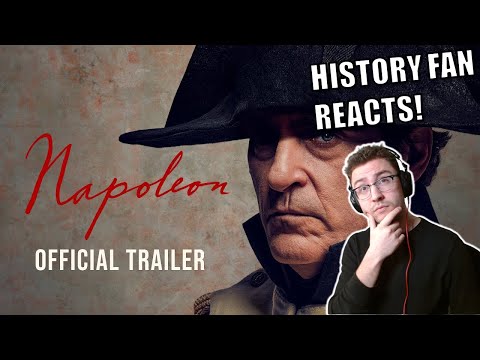 NAPOLEON - History Fan Official Trailer Reaction!