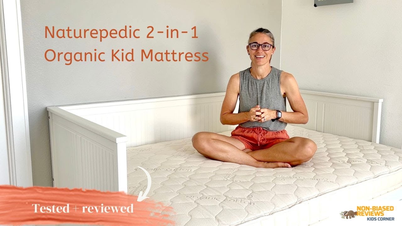 NaturePedic 2in1 Organic Kids Mattress Review YouTube