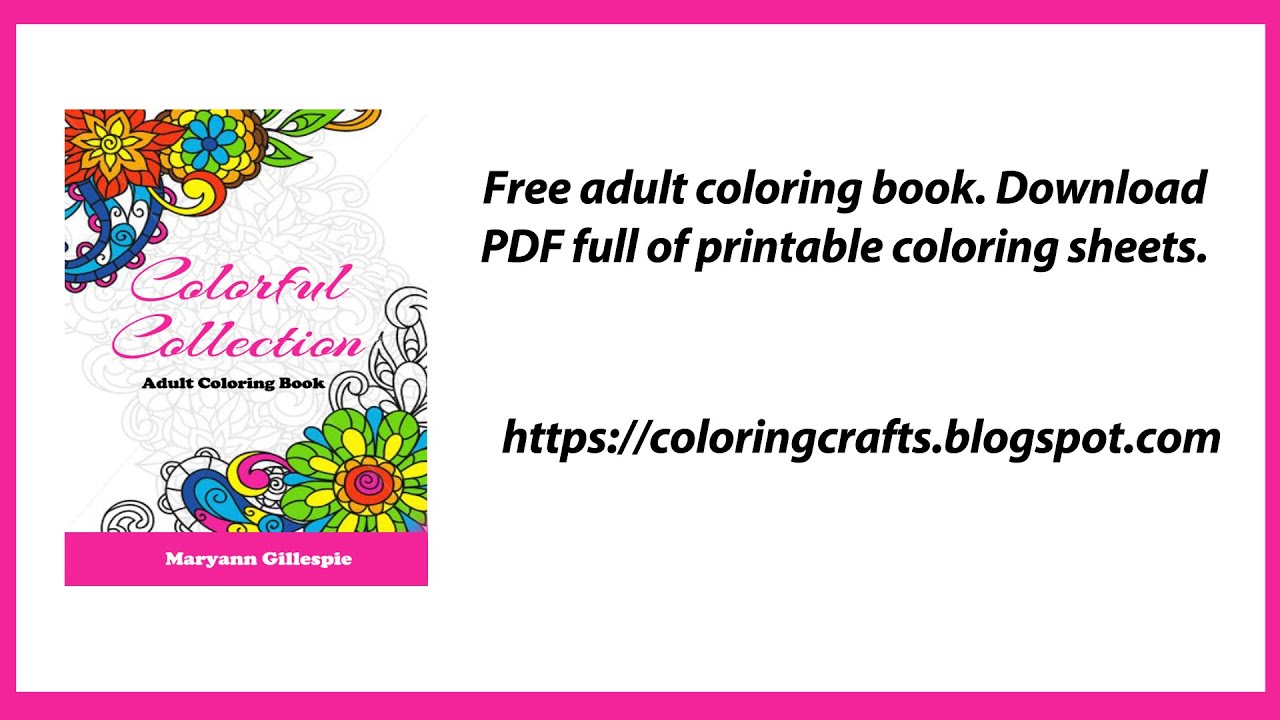 Coloring For Free Coloring For Adults Book - YouTube
