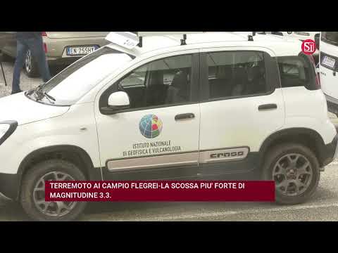 Video TERREMOTO AI CAMPI FLEGREI, LA SCOSSA PIU' FORTE DI MAGNITUDINE 3.3