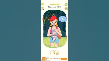 Delete Puzzle 🧩 Level-406 | gameplay | walkthrough #shorts #youtubeshorts