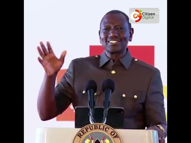 President Ruto: 'Finya computer, weka dollar kwa mfuko' slogan is already working class=