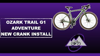 Ozark Trail Gravel Bike Gets a New Crankset / Bottom Bracket by JUST MATT 4,588 views 1 month ago 11 minutes, 17 seconds