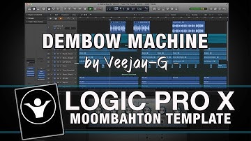 Logic Pro X Template - Moombahton - Dembow Machine by Veejay G