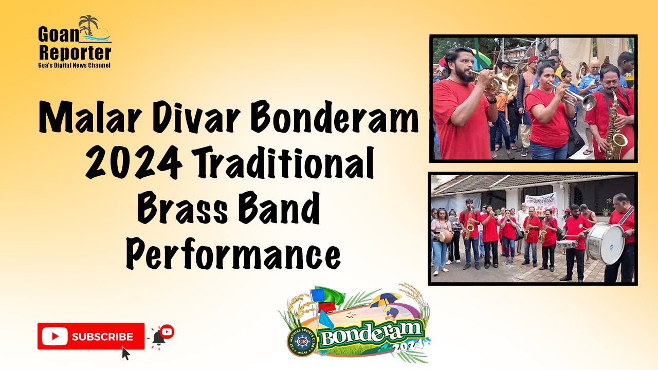 Goan Brass Instruments Goan Reporter:: Malar Divar Bonderam 2024. Traditional Brass Band ...