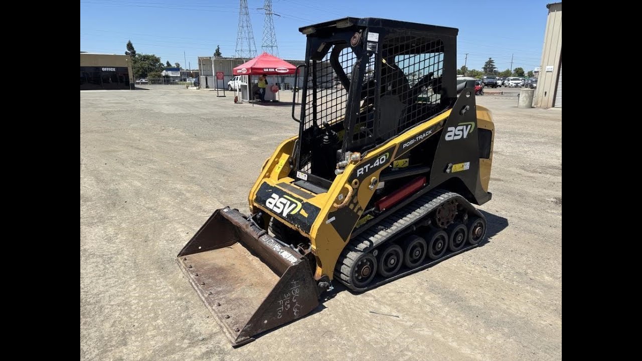 2021 ASV RT-40 Skid Steer Track Loader