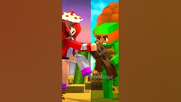 Clash! JJ vs Mikey (MAIZEN Minecraft Animation Meme) #memes #shorts #minecraft