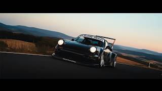 The Porsche feeling sunset drive - Porsche 964 RWB