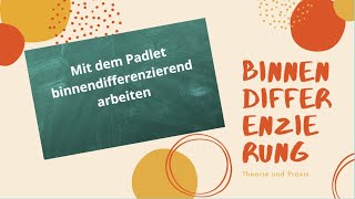 Warum Padlet das beste Tool für binnendifferenziertes Arbeiten ist