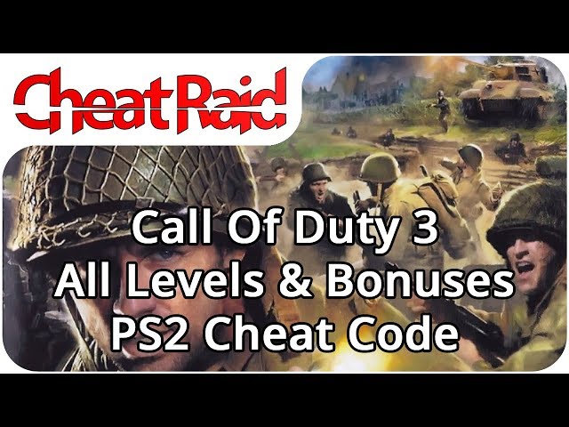 Call of Duty 3 Cheats & Cheat Codes for PS2, PS3, Xbox, Xbox 360, and More  - Cheat Code Central