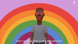 This is a message from our Plotagon robot