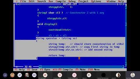 OOP Lecture 19 Binary operator overloading part II string related program