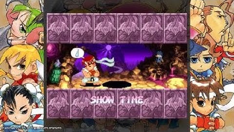 Capcom Arcade 2nd Stadium Super Puzzle Fighter II X Showtime Short