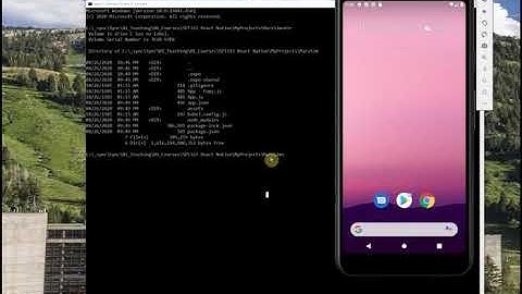 Run a React Native app in AVD using Android Studio