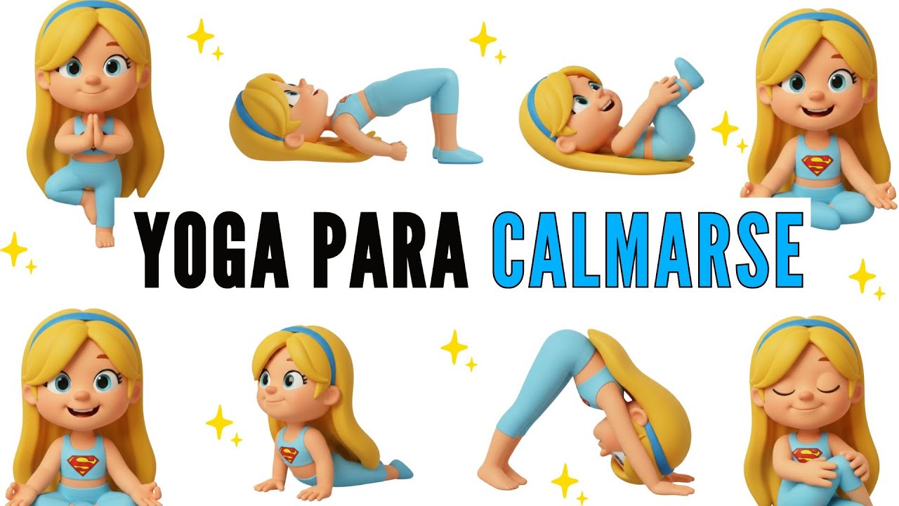 Yoga con Supergirl | Fuerza suave y equilibrio heroico | Yoga para niños