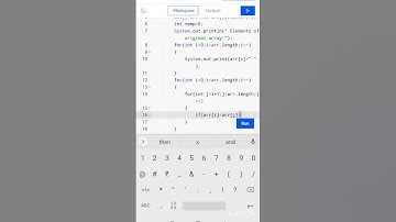 Java program to sort the elements in an array in descending order #codingguru #youtubeshorts 😎