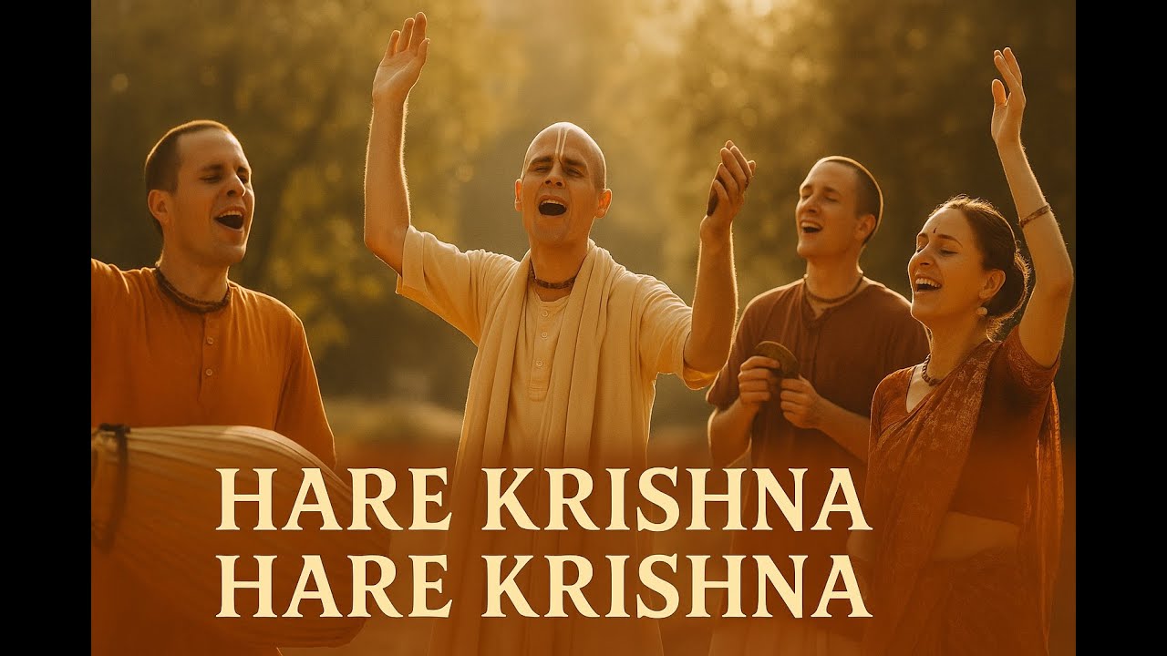 Melodious Hare Krishna Krishna Krishna Hare Chant | Blissful Meditation & Divine Vibes