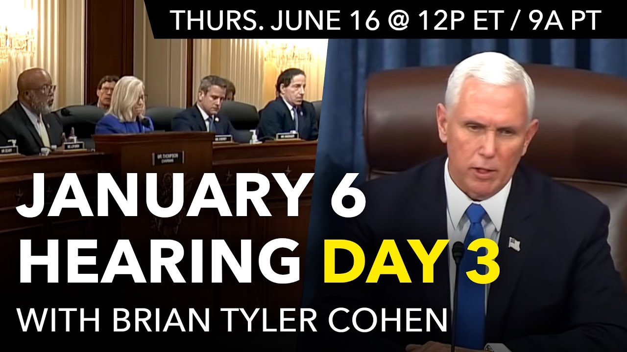 LIVE: DAY 3 PRIMETIME January 6 Committee hearing