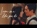 Qiao jing jing x yutu  love me like you do  you are my glory fmv  dilireba x yangyang  