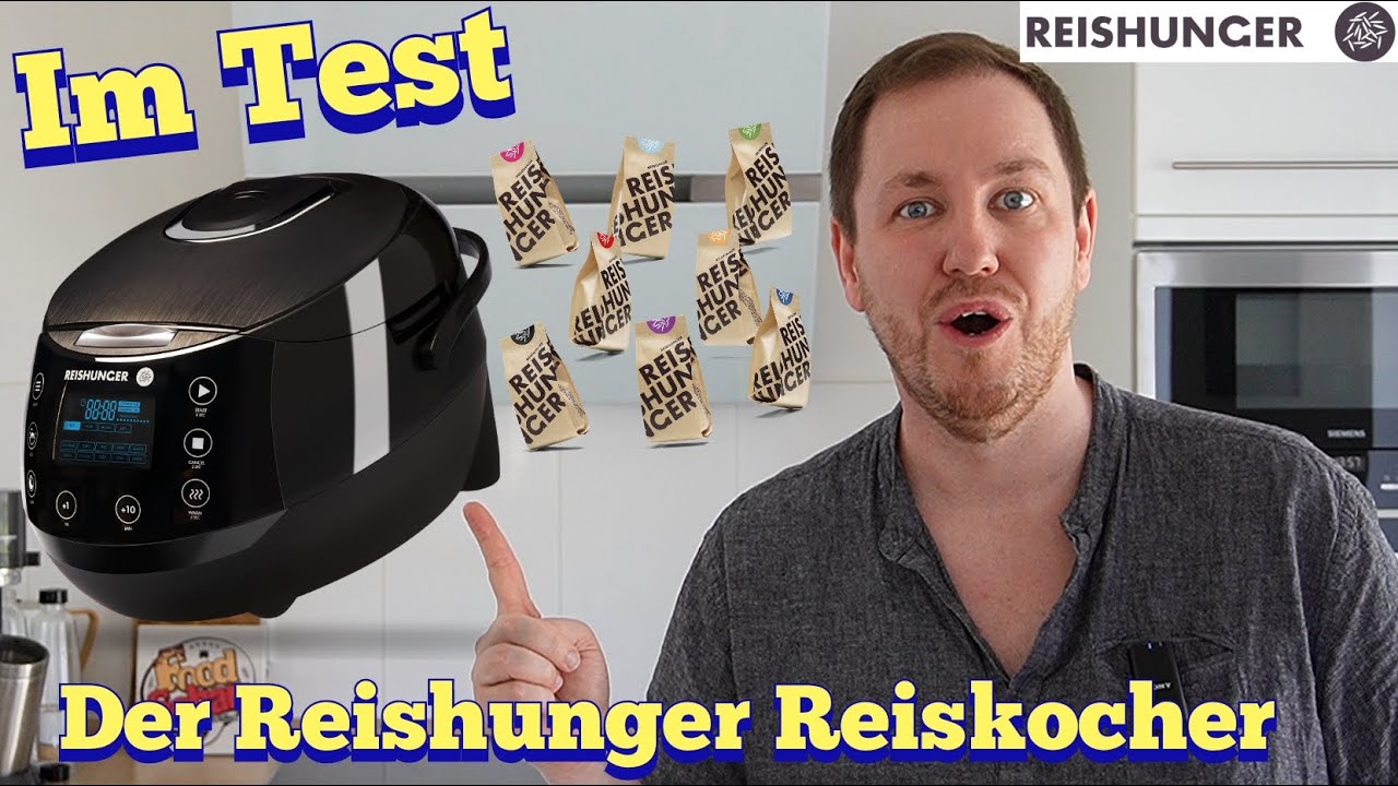 Reishunger: Digitaler Reiskocher & wir kochen zusammen ein Curry