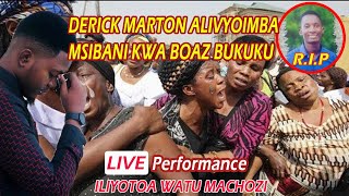 Derick Marton Mwema Cover-Paul Clement (Live)Mazishi ya Boaz Bukuku WCC Church -Mitimingi Ministries