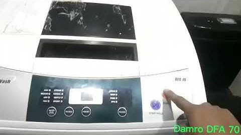 Fully Auto Washing Machine E4 Error.   How To Solve In Sinhala