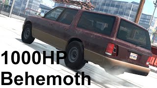 Big Power In A Big SUV! BeamNG. Drive